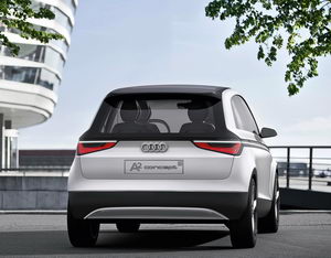 
Vue de l'arrire de l'Audi A2 Concept.
 