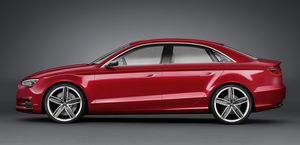 
Vue de profil de l'Audi A3 Concept.
 