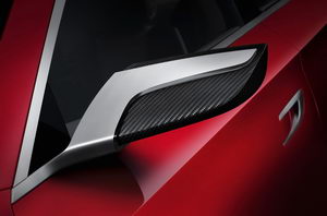 
Vue dtaille des rtroviseurs extrieurs de l'Audi A3 Concept. Faits d'aluminium et de fibre de carbone, ils dynamisent la ligne de l'Audi A3 Concept. Cependant, on peut penser que le rtroviseur de
 