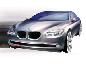 
Image Dessins - BMW Srie 7 (2009)
 