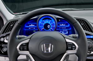 
Intrieur de la Honda CR-Z hybride. Image 7
 