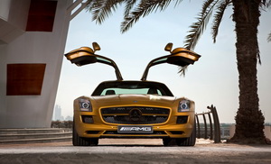 
 Mercedes-Benz SLS AMG Desert Gold. Image 6
 