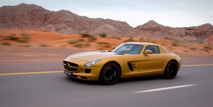 
 Mercedes-Benz SLS AMG Desert Gold. Image 11
 