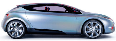 Photo du design extérieur du concept-car RENAULT MEGANE COUPE CONCEPT