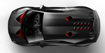 
Lamborghini Sesto Elemento (2010). Design extrieur Image 4
 