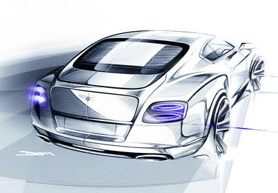 
Bentley Continental GT (2011). Dessin Image2
 