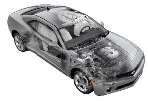 
Chevrolet Camaro RS (2011). Dessin Image6
 