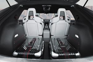 
Les dimensions du coffre du VW Cross Coup Concept sont rduites: seulement 380 litres en volume.
 