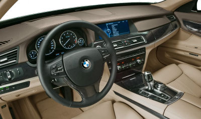 
Prsentation de l'intrieur de la BMW Srie 7.
 