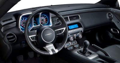 
Dcouvrez l'intrieur de la Chevrolet Camaro RS (2010).
 