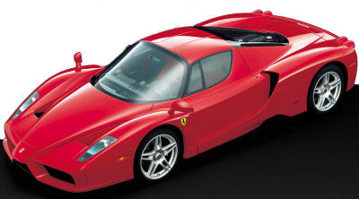 
Prsentation du design extrieur de la Ferrari Enzo.
 