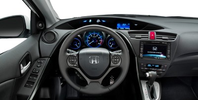 
Dcouvrez l'intrieur de la Honda Civic (2012).
 