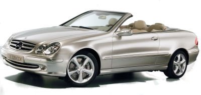 
Présentation de la <b>Mercedes-Benz CLK 320 CDI </b> de 2005.
