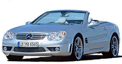 
Présentation de la <b>Mercedes-Benz SL 65 AMG</b> de 2004.
